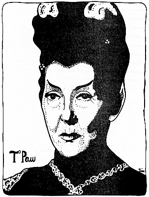 Drawing of T'Pau.