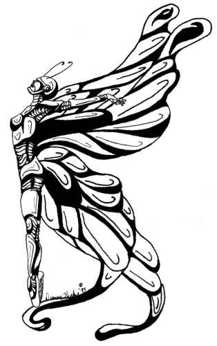 Butterfly Bot by Deanne Woods