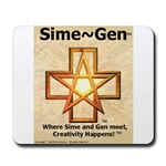 Sime~Gen mouse pad