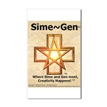 Sime~Gen vinyl sticker