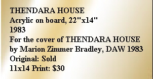 THENDARA HOUSE
Acrylic on board, 22