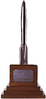 Hugo Award trophy