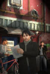 Vampire on a Street Corner