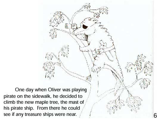 2nd story page, Oliver, A Story About Adoption