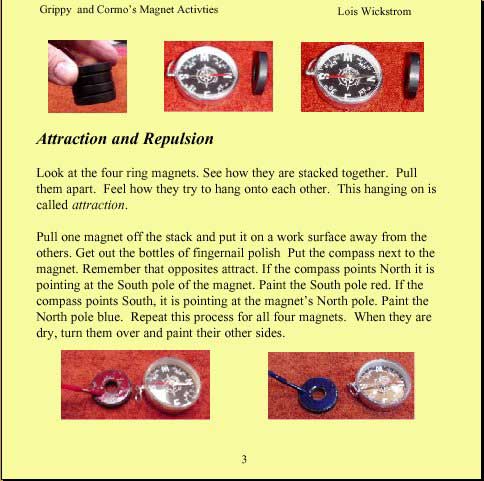 Grippy and Cormo's Magnet Activities - Ring Magnet 1