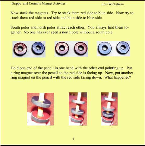 Grippy and Cormo's Magnet Activities - ring magnet 2