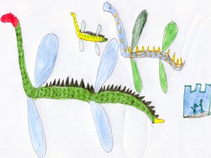 Nessie by Leonoor Rinke de Wit, age 7