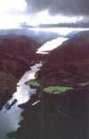 Loch Ness aerial view