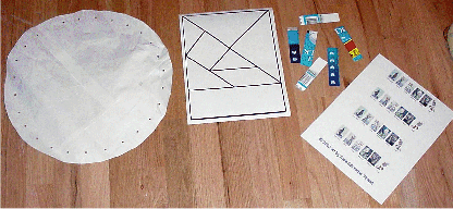 paper pieces for nessie game