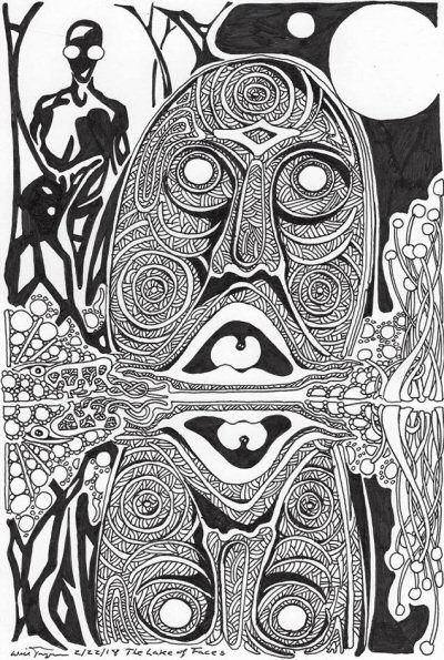 Artwork: The Lake of Faces by Will Jacques